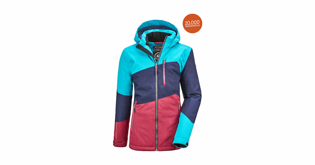 Winterjacke LYNGE blau Gr. 176 Mädchen Kinder