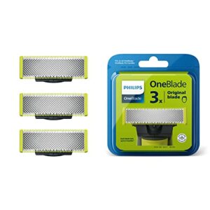 Philips OneBlade Ersatzklingen für alle OneBlade und OneBlade Pro Modelle (Modell QP230/50), Dreier Pack