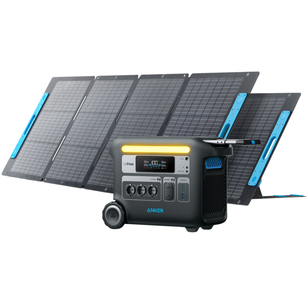 Anker SOLIX F2000 Solargenerator (Solargenerator 767 mit 2x 200W Solarpanel)