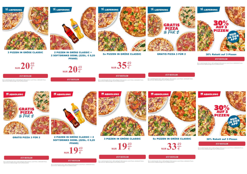 Domino’s Gutscheine 02/2025