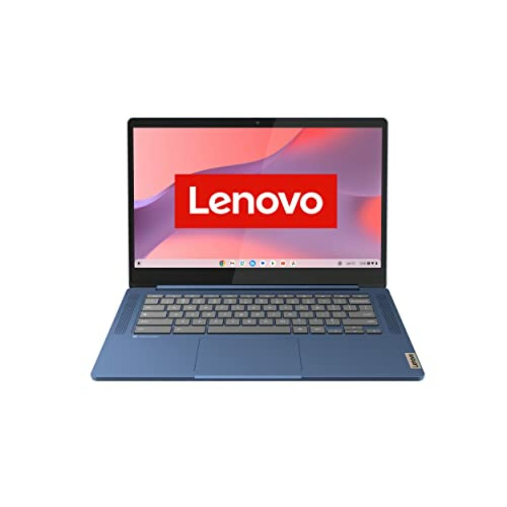 Lenovo Chromebook IdeaPad Slim 3 | 14" Full HD Display | MediaTek MT8186 | 4GB RAM | 128GB SSD | ARM Mali-G52 MP1 Grafik | Chrome OS | QWERTZ | blau | 3 Monate Premium Care