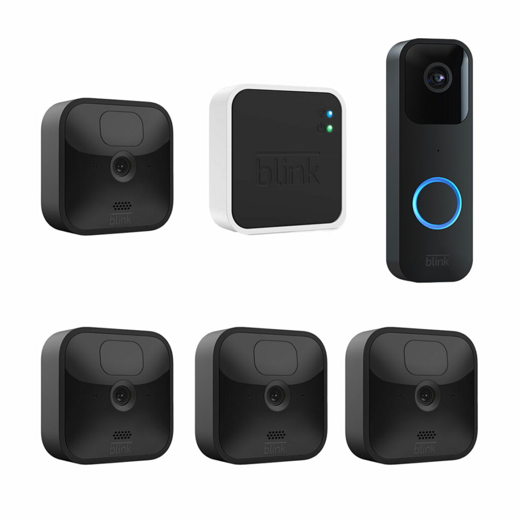 Amazon Blink Outdoor 4-Cam + Blink Video Doorbell