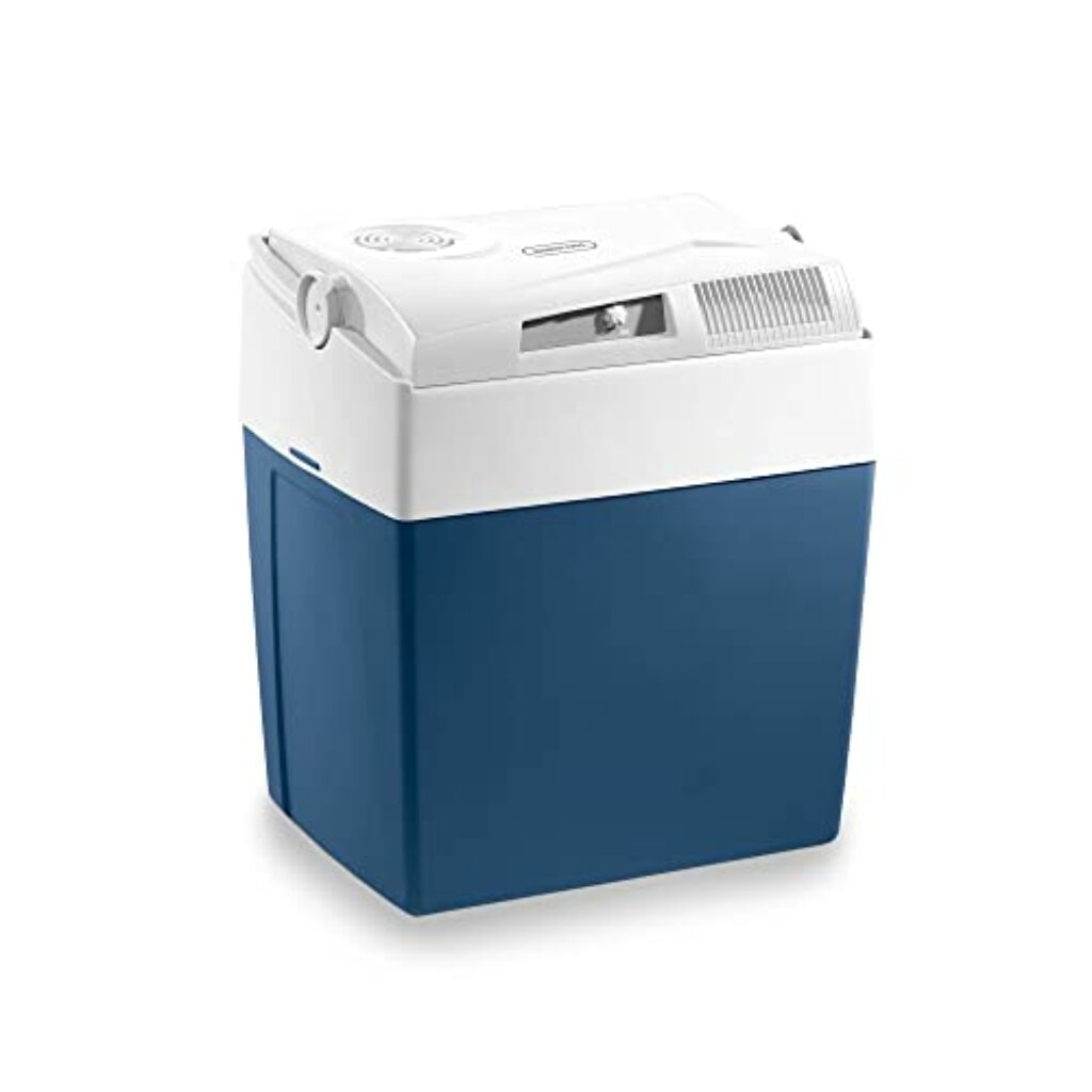 Mobicool ME27 thermoelektrische Kühlbox 26 Liter für Auto und Steckdose. Blau