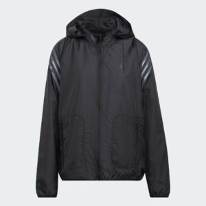 Run Icons 3-Streifen Hooded Running Windbreaker