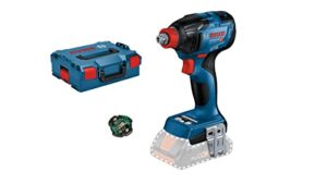 Bosch Professional 18V System Akku-Drehschlagschrauber GDX 18V-210 C (max. Drehmoment 210 Nm, ohne Akkus und Ladegerät, inkl. 1 x Bluetooth Low Energy Modul GCY 42, L-BOXX 136)