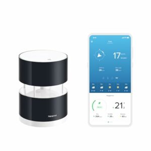 Netatmo Windmesser für Netatmo-Wetterstation, schwarz, NWA01-WW, 16 cm