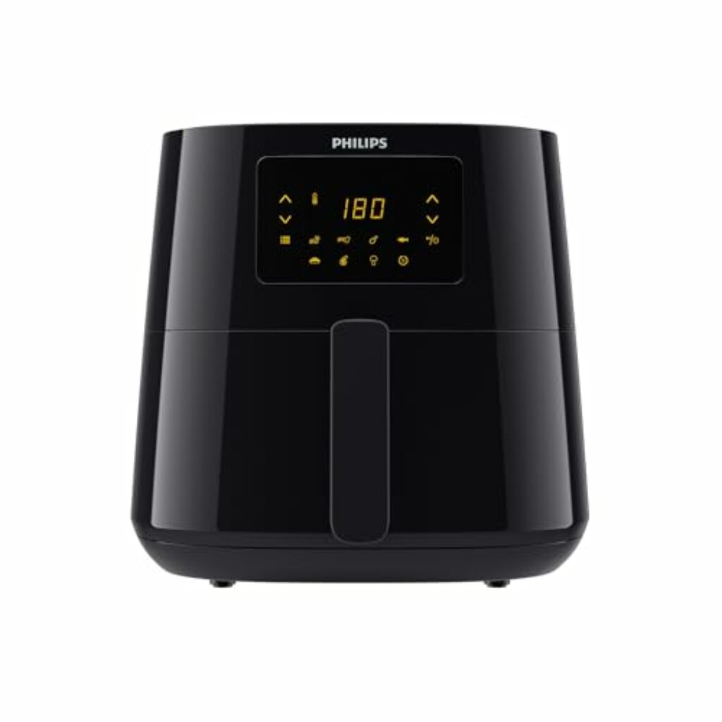 Philips Essential Airfryer XL HD9270/90 - Heißluftfritteuse, Rapid Air Technologie, 6.2L, 2000 Watt, 5 Portionen, schwarz