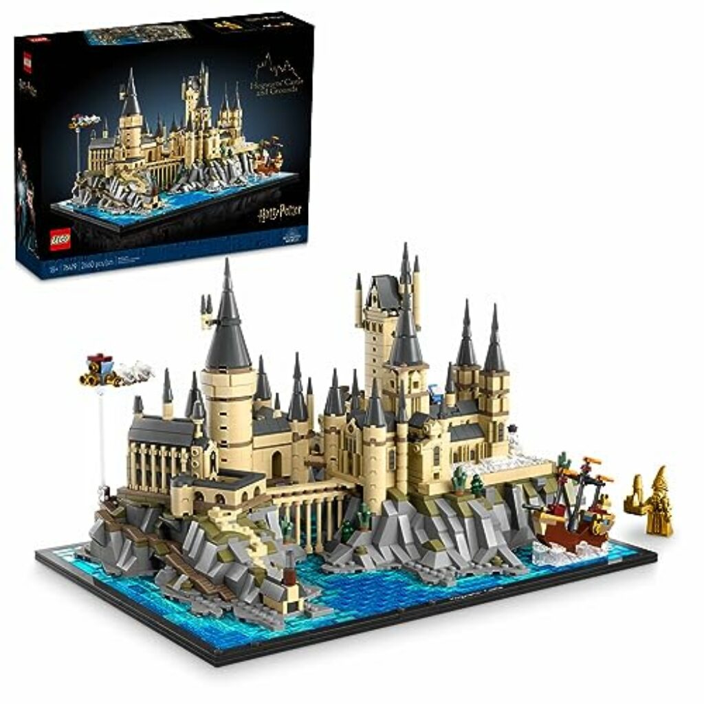 LEGO Harry Potter Schloss Hogwarts mit Schlossgelände, großes Set für Erwachsene, einschließlich berühmter Orte: Astronomieturm, Große Halle, Kammer des Schreckens, Geschenkidee für Fans 76419