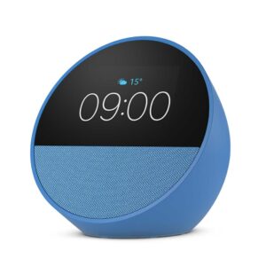 Amazon Echo Spot (Gen. 2) - Smart Clock mit Alexa - Blau