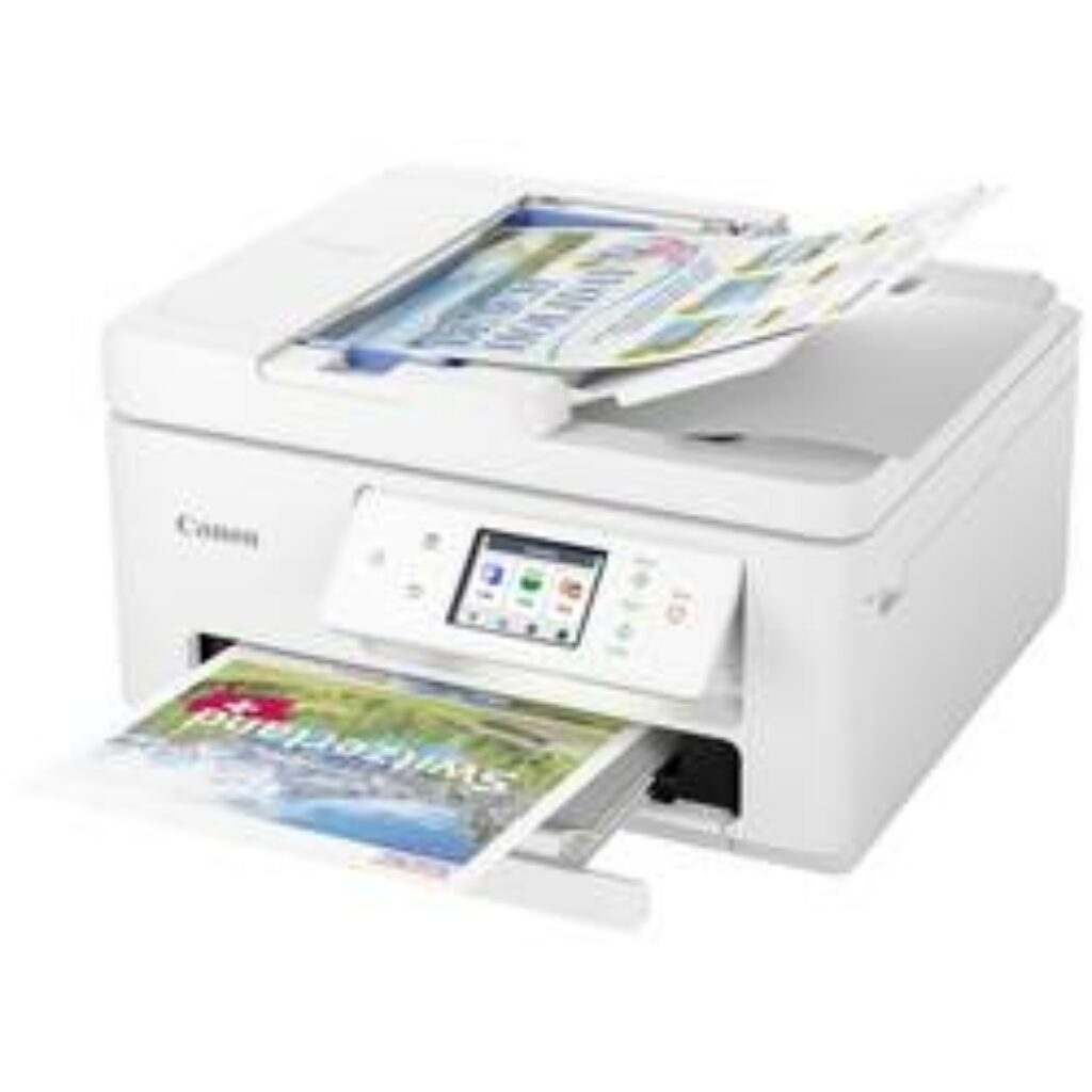 Canon PIXMA TS7750i Multifunktionsdrucker Tintenstrahl Farbe A4 Drucker, Scanner, Kopierer ADF, Duplex, WLAN, USB