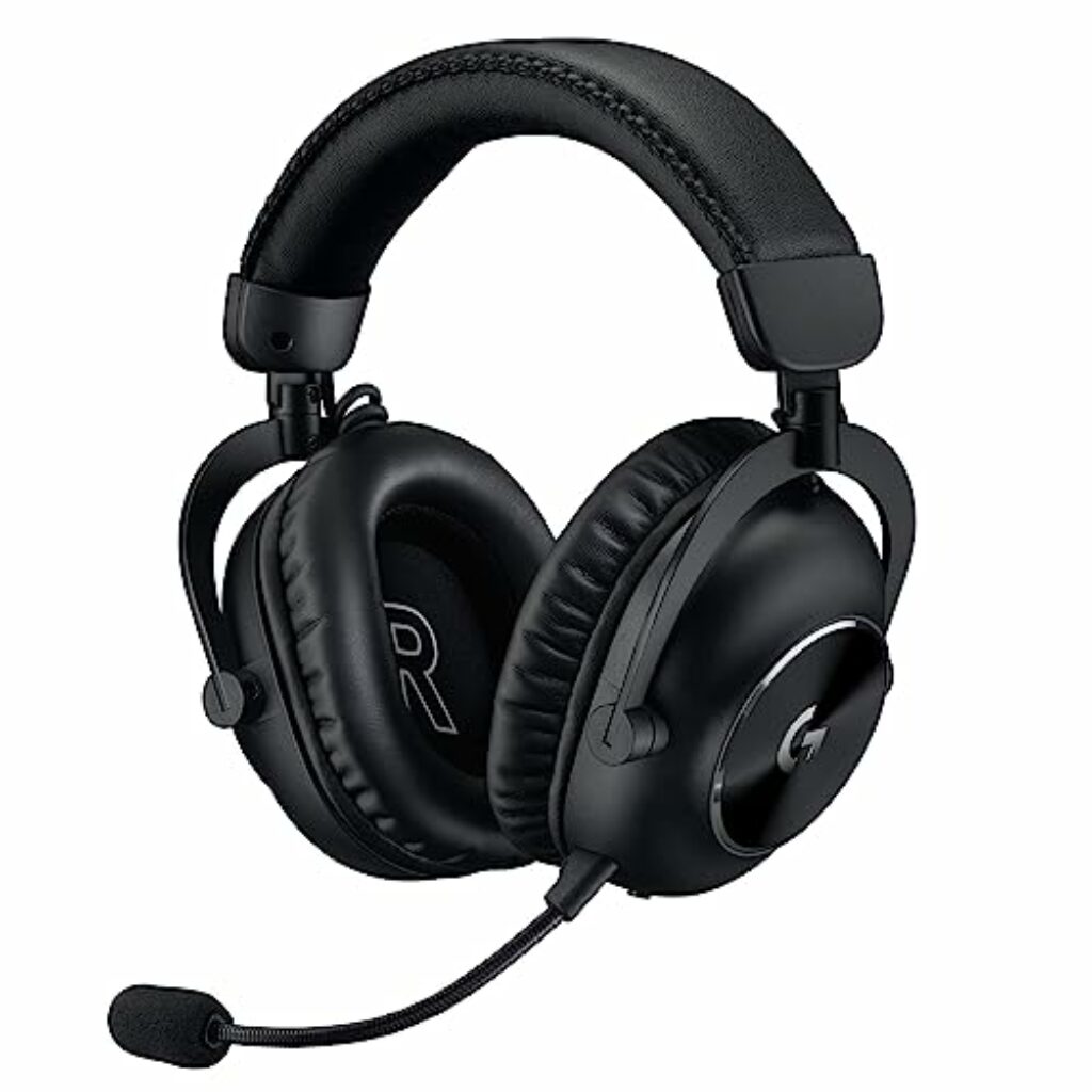 Logitech G PRO X 2 LIGHTSPEED Wireless Gaming Headset, abnehmbares Boom-Mic, 50-mm-Graphen-Treiber, DTS:X-Kopfhörer 2.0–7.1 Surround, Bluetooth/USB/3,5 mm Aux, PC, PS5, PS4, Nintendo Switch - Schwarz