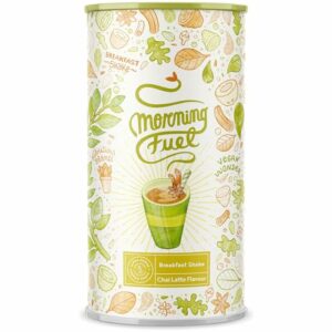 Morning Fuel Chai Latte Shake - Morgens Satt & Gesund, Vitamin- und Nährstoffreiche Frühstücksmischung mit Protein - 600 Gramm Pulver