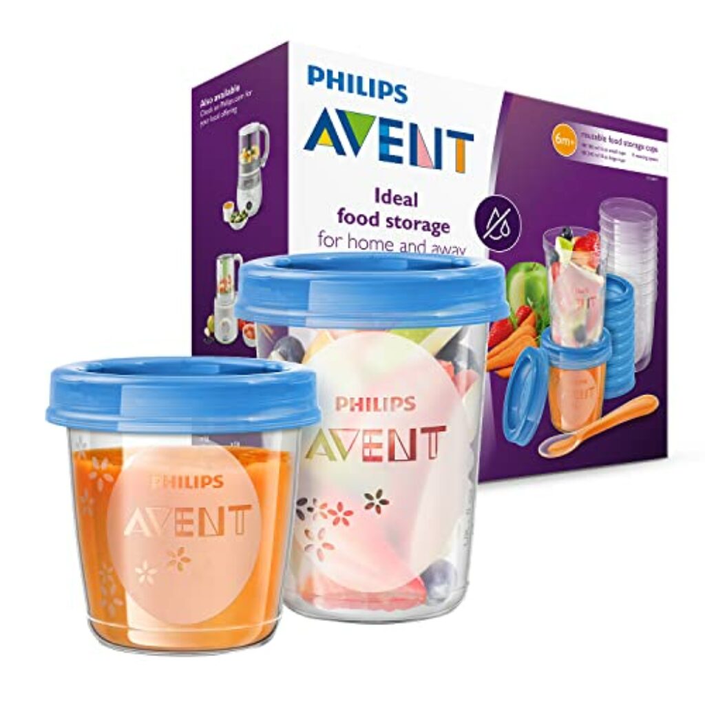 Philips Avent Nahrungs-Mehrwegbecher (Modell SCF721/20)