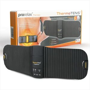 prorelax 15100 ThermoTENS | 3 in 1 Effektive Schmerztherapie | Wärme, TENS und Wärme + TENS | Medizinfreie + nebenwirkungsfreie Therapie und Regeneration | Individuell einstellbar | Wiederverwendbar