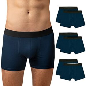 Snocks Boxershorts Herren 6er-Pack Bio Baumwolle Gr. S – 4XL - Aus 95% GOTS-zertifizierter Bio-Baumwolle und 5% Elastan