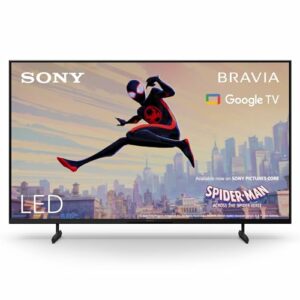 Sony BRAVIA, KD-43X80L, 43 Zoll Fernseher, LED, 4K HDR, Google TV, Smart TV, Works with Alexa, BRAVIA CORE, TRILUMINOS PRO, HDMI 2.1, Gaming-Menü mit ALLM