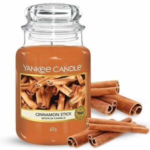 Yankee Candle Duftkerze im Glas (groß) – Cinnamon Stick – Kerze mit langer Brenndauer bis zu 150 Stunden