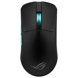 ASUS ROG Harpe Ace Aim Lab Edition RGB Gaming Maus (wireless, 2,4 GHz RF, Bluetooth, USB, optischer ROG AimPoint-Sensor 36.000 dpi, ROG Micro Switches, fünf programmierbare Tasten, Synergieprofil)