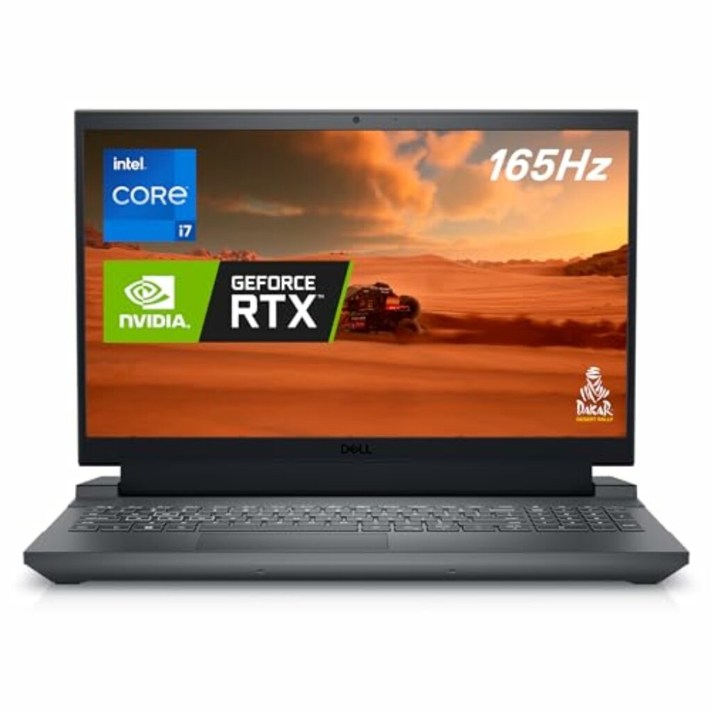 Dell G15 5530 Gaming Laptop | 15.6'' FHD 165Hz 3ms Display | Intel Core i7-13650HX | 16 GB RAM | 512 GB SSD | NVIDIA GeForce RTX 4060 | Windows 11 | QWERTZ