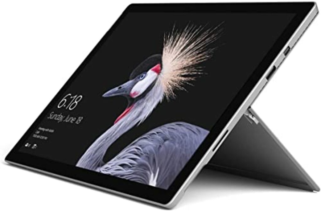 2017 Microsoft Surface Pro 5 LTE mit Intel Core i5-7300U (12.3-zoll, 8GB RAM, 256GB SSD) Platin (Generalüberholt)