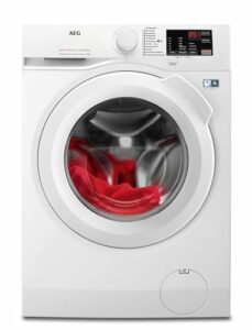 AEG L6FBG51470 Waschmaschine / Serie 6000 mit ProSense / Testsieger der Stiftung Warentest / 7,0 kg / Leise / Mengenautomatik / Nachlegefunktion / Kindersicherung / Wasserstopp / 1400 U/min