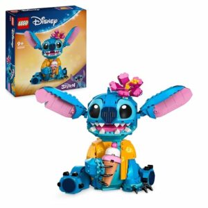 Lego ǀ Disney Stitch, BAU- und Spielset für Kinder, Figur mit Eiswaffel, Spielzeug, kreatives Set zum Bauen, Geschenk für Jungen und alle Fans der Kinoerfolgs Lilo & Stitch 43249