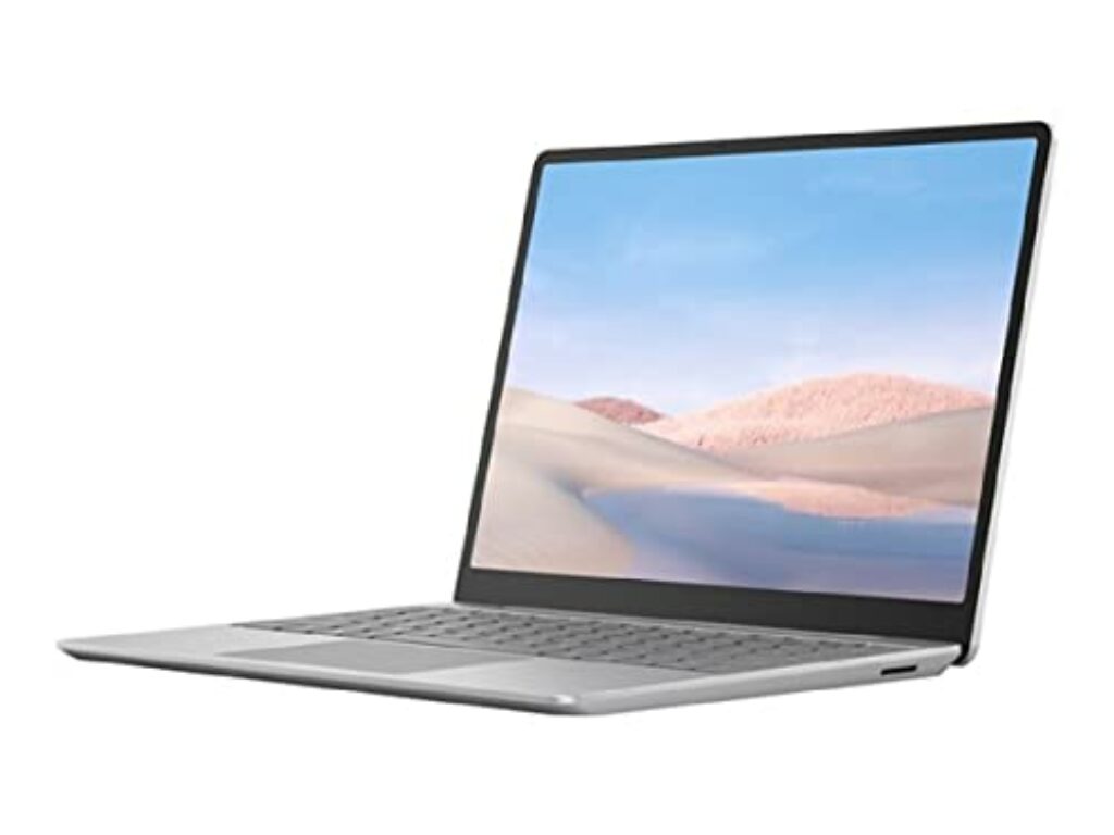 Microsoft Surface Laptop Go, 12,45 Zoll Laptop (Intel Core i5, 4GB RAM, 64GB eMMC, Win 10 Home in S Mode ) Platin