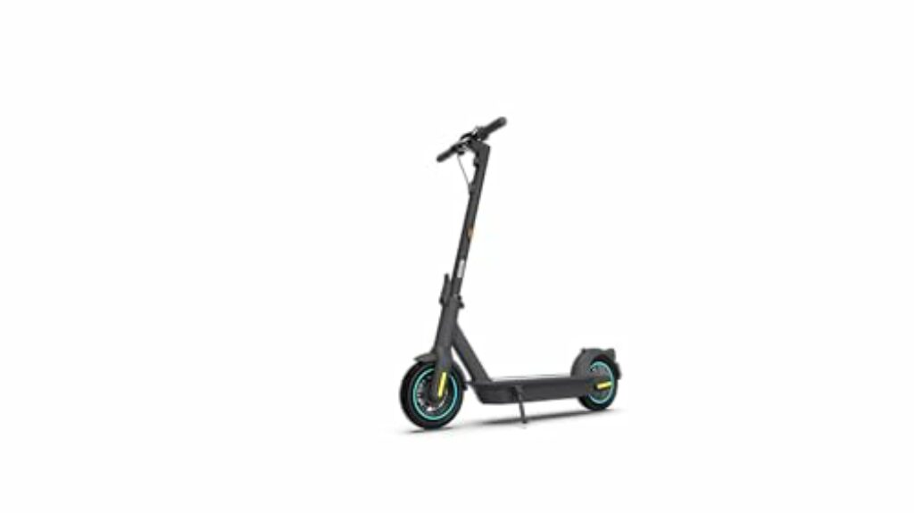 Segway-Ninebot MAX G30D II, E Scooter mit Straßenzulassung für Erwachsene, max. 20 km/h Geschwindigkeit, 65 km Reichweite, Lange Reichweite (2021 Version), grau