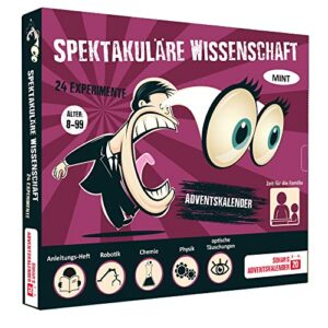 SOHAR'S Adventskalender 2024 Spektakuläre Wissenschaft 24 atemberaubende Tricks für Kinder ab 8 Jahren. Technik, Ingenieurwesen und Mathematik (deutsche Ausgabe)