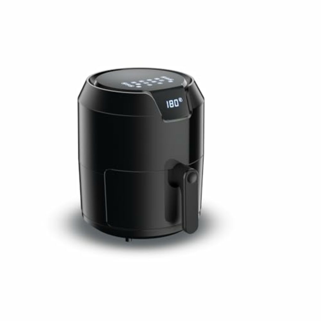 Tefal EY4018 Heißluftfritteuse Easy Fry Precision XL | Air Fryer | 1500 W | 4,2 L für 6 Portionen | 8 automatische Programme | Digitales Display | energiesparend | gesunde Friteuse ohne Öl | Schwarz