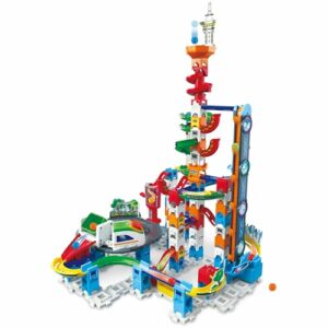 VTech Marble Rush – Super Sky Tower Set XL300 E – Interaktives Kugelbahn-Set – Für Kinder von 4-12 Jahren