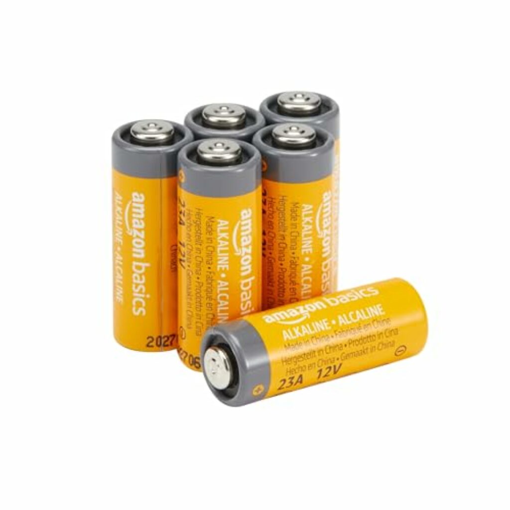 Amazon Basics 23A Alkaline Batterien, 12V, lang anhaltende Leistung, 6 Stück