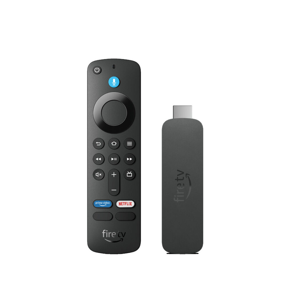 Amazon Fire TV Stick 4K (2024) mit Wi-Fi 6 und Alexa Sprachfernbedienung - Schwarz