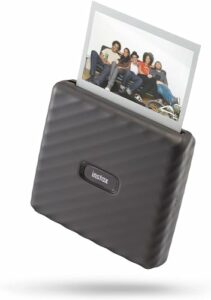 INSTAX LINK Wide Smartphone Printer, Mocha Gray