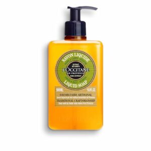 L'OCCITANE Verbena & Shea Luxus-Flüssigseife - Premium-Handpflege, Formel Angereichert mit Nährender Sheabutter, Erfrischender Verbena-Duft, Intensiv Feuchtigkeitsspendend, 500 ml