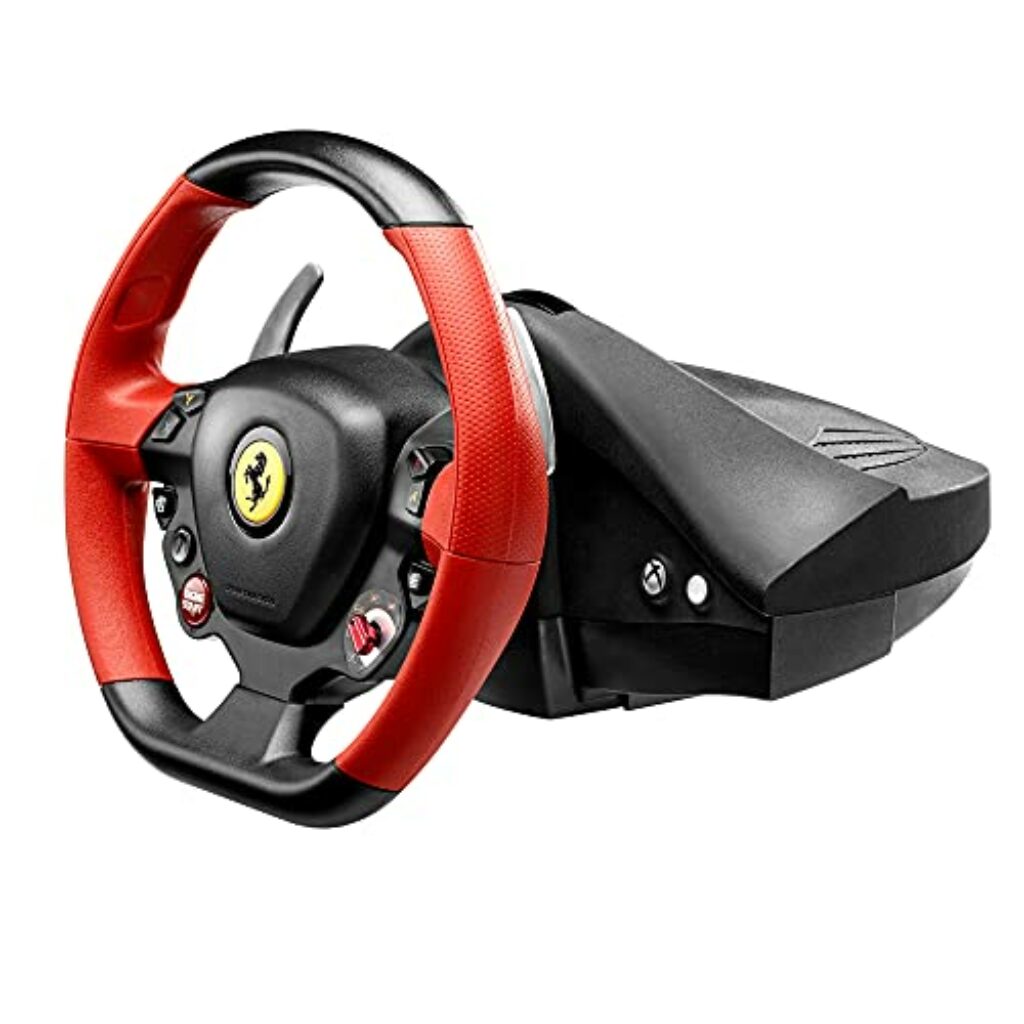 Thrustmaster Ferrari 458 Spider Racing Wheel - Realistisches Rennlenkrad mit offizieller Ferrari-Lizenz - Für Xbox One/Xbox Series X|S