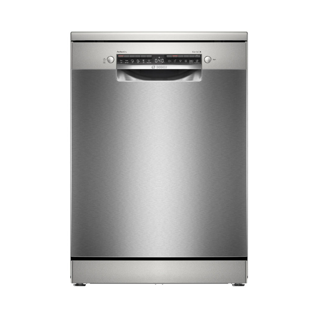 Bosch SMS6TCI00E Serie 6 Freistehender Geschirrspüler 60 cm - Silber inox / Altgerätemitnahme