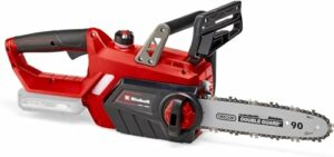 Einhell Akku-Kettensäge GE-LC 18/25 Li-Solo Power X-Change, Batteriebetrieben (Lithium-Ionen, 18V, OREGON Qualitätsschwert/-kette, Rückschlagschutz, Kettenfangbolzen, ohne Akku und Ladegerät)