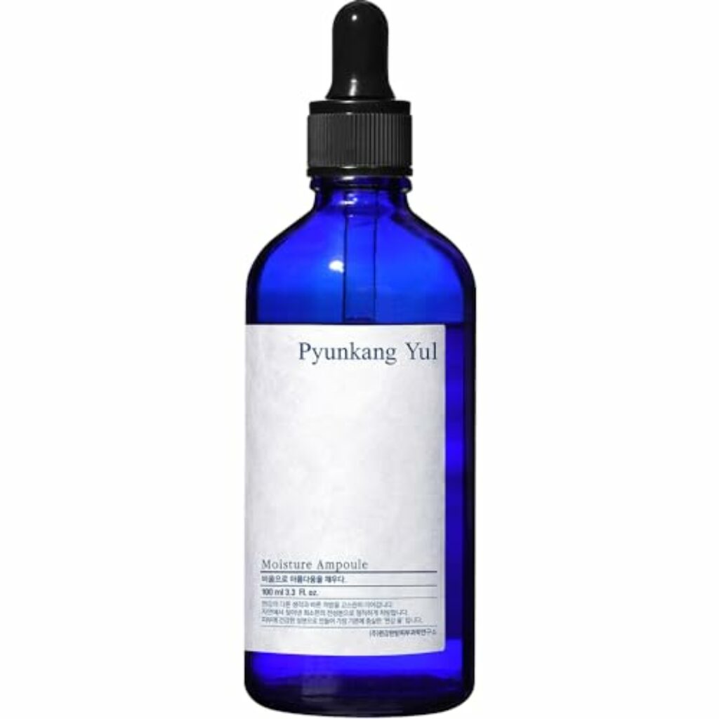 Pyunkang Yul Moisture Ampulle – Koreanisches Serum für das Gesicht – Erzeugt eine Feuchtigkeitsbarriere, die die Haut mit Feuchtigkeit versorgt – Schnelle, 3,38 fl oz (Packung mit 1)