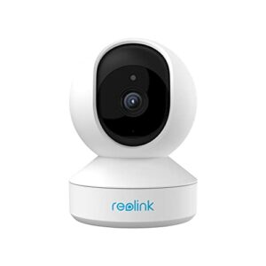 Reolink 4MP Überwachungskamera Innen WLAN Schwenkbar, Home und Baby Monitor mit Personen-/Haustiererkennung, Auto-Tracking, 2,4/5Ghz WiFi IP Kamera Indoor, 2-Wege-Audio, IR-Nachtsicht, E1 Pro