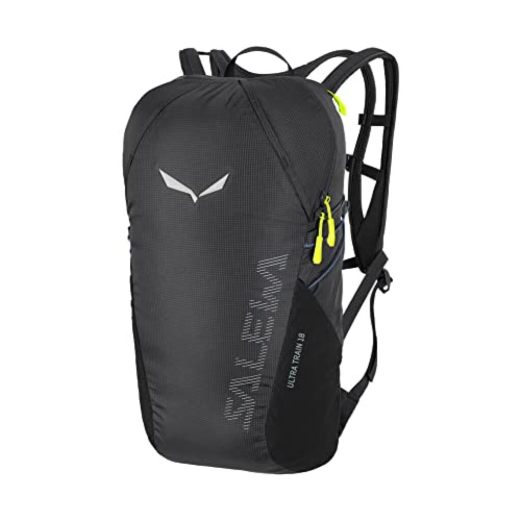 SALEWA Ultra Train 18, unisex_adult, School Backpacks, 00-0000001255, Black (Black), One Size