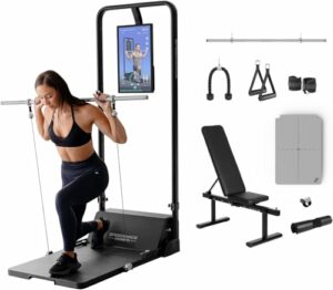 Speediance Intelligente Fitnessgeräte Alles in Einem Intelligente Fitness Training Ausrüstung, Ganzkörper-Ausdauertraining Maschine, Krafttraining Maschine (Works-Plus)