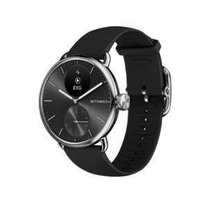 Withings Scanwatch 2 - Hybrid Smartwatch mit Überwachung der Herzgesundheit - Schwarz und 38 mm