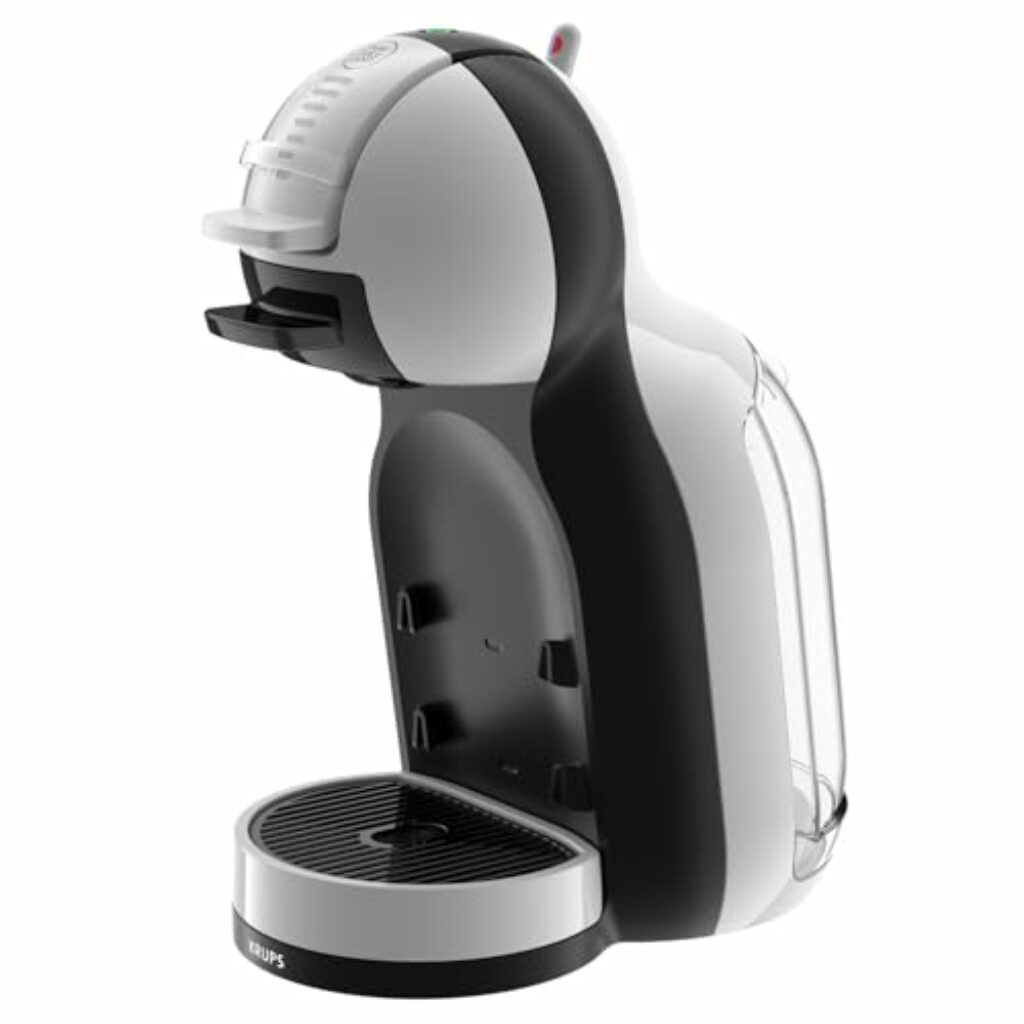 NESCAFÉ DOLCE GUSTO MINI ME by KRUPS arctic-grey/ schwarz automatische Kaffeekapselmaschine