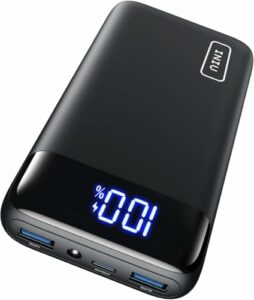 INIU Power Bank, 22,5W Powerbank Klein Aber Stark 20000mAh (USB C Input & Output), PD 3.0 QC 4.0 Externe Handyakkus with LED Display, Kompatibel mit iPhone 16 15 14 13 12 Pro Max Samsung iPad Huawei