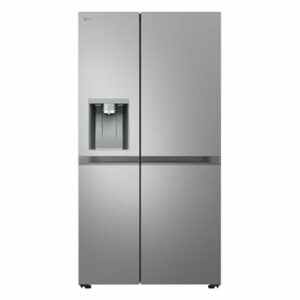 LG GSLE81PYBC Side by Side Kühlschrank, Klasse C, 628 L, Multi-Door Kühlschrank mit Gefrierfach, Eis-, Crushed Ice- Wasserspender mit UVnano, Total NoFrost, Smart Inverter Kompressor, Wi-Fi